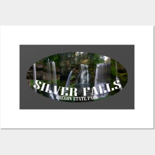 Silver Falls State Park Oregon Posters and Art